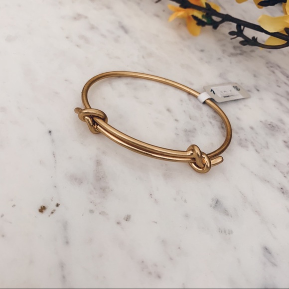 Madewell Jewelry - Madewell Gold Knot Bracelet